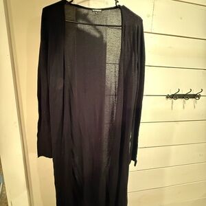 Express Black Mesh Top